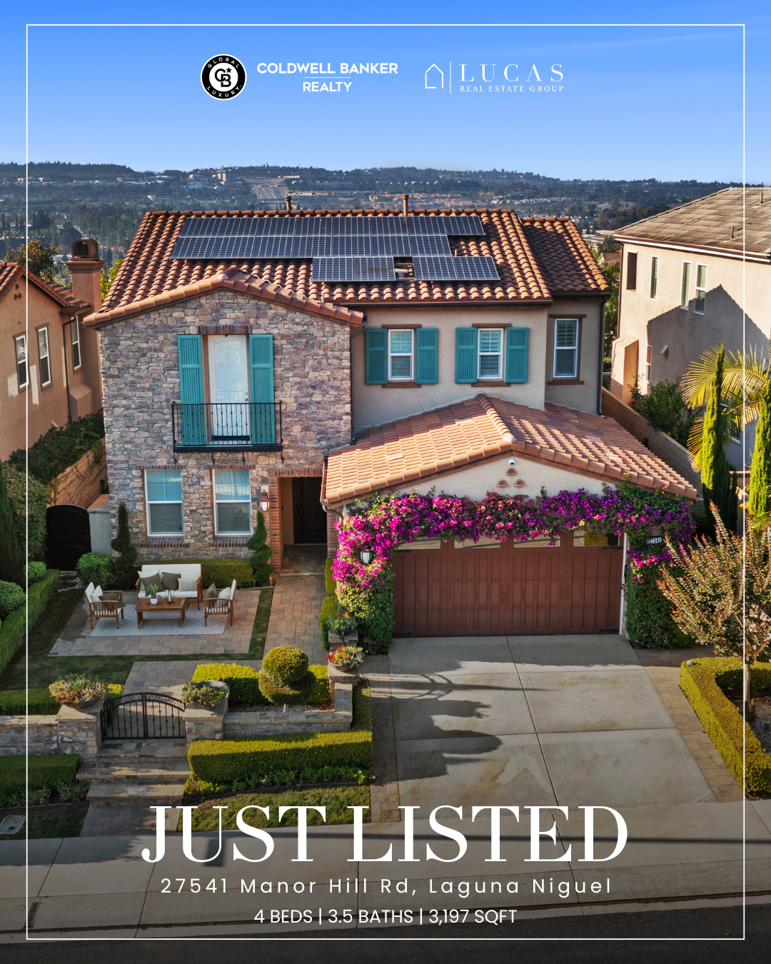 JUST LISTED | 27541 Manor Hill Rd | Laguna Niguel | $2,799,999