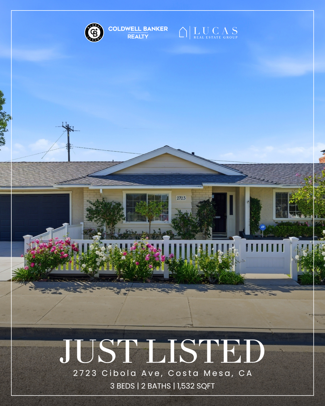 JUST LISTED | 2723 Cibola Ave | Mesa Del Mar | $1,549,995