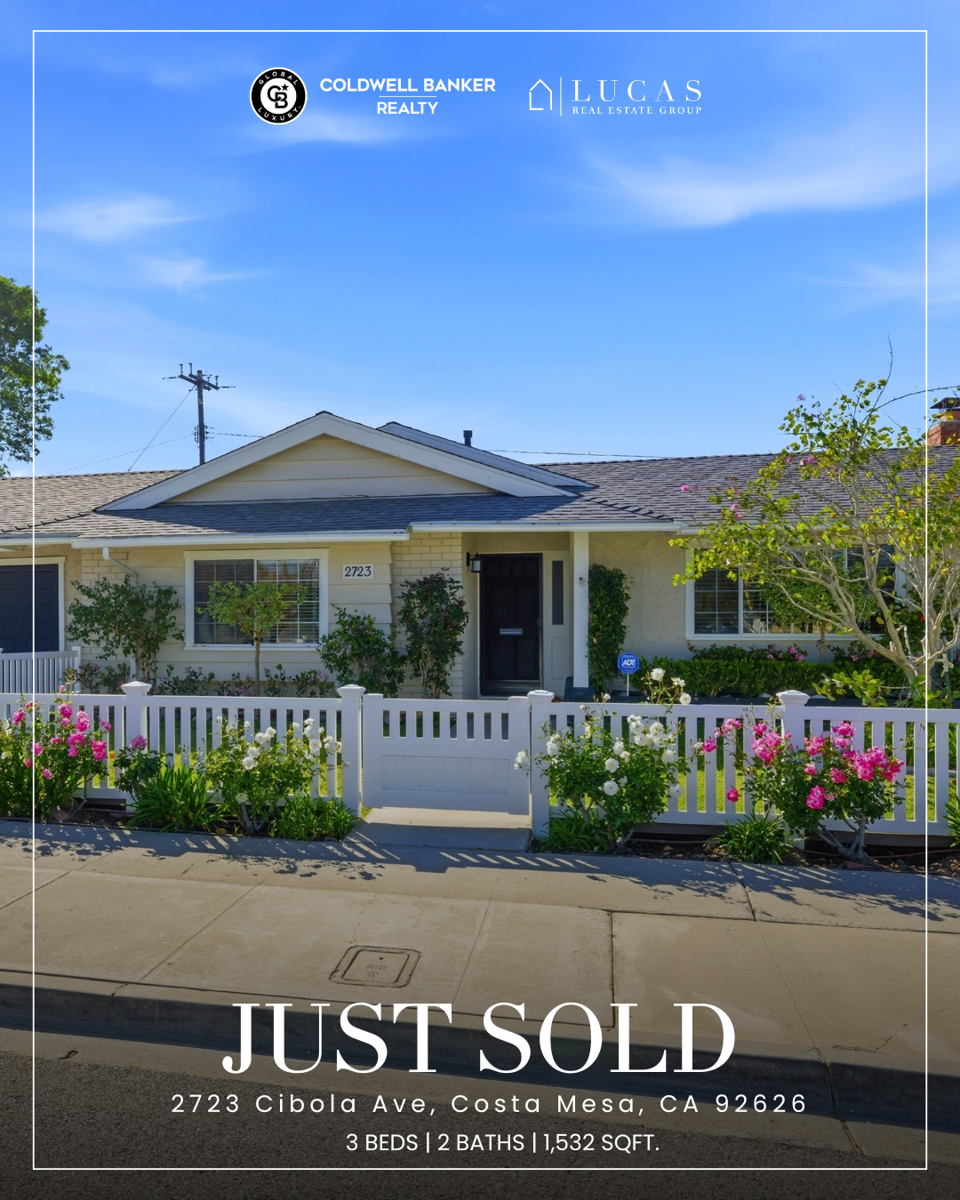 SOLD | 2723 Cibola Ave | Mesa Del Mar | $1,560,000