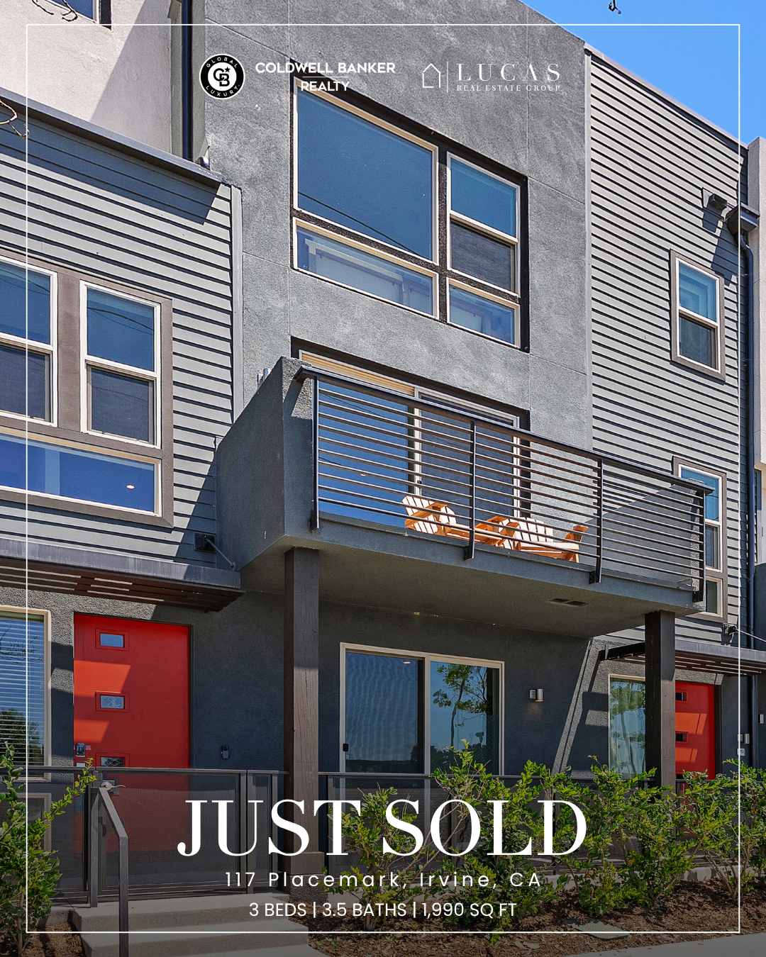 JUST SOLD | 117 Placemark | Irvine